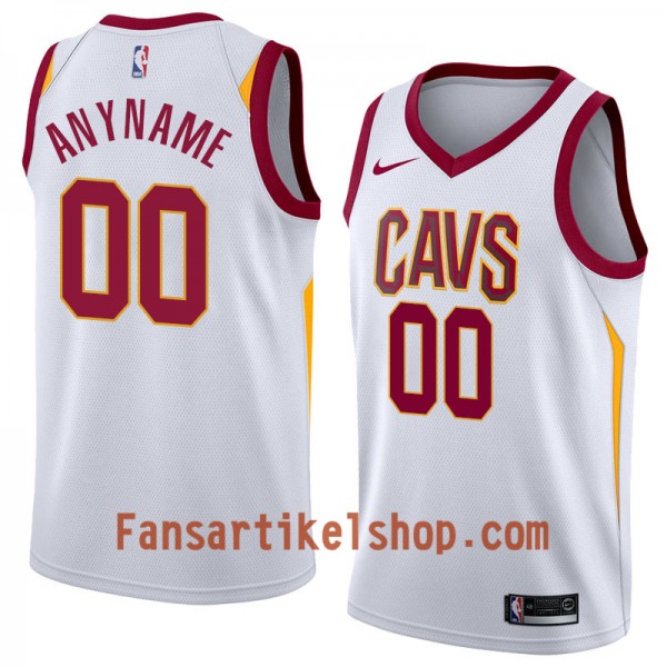NBA Cleveland Cavaliers Trikot Benutzerdefinierte Nike 2017-18 Weiß Swingman - Herren NBA Cleveland Cavaliers Trikot Benutzerdefinierte Nike 2017-18 Weiß Swingman - Herren